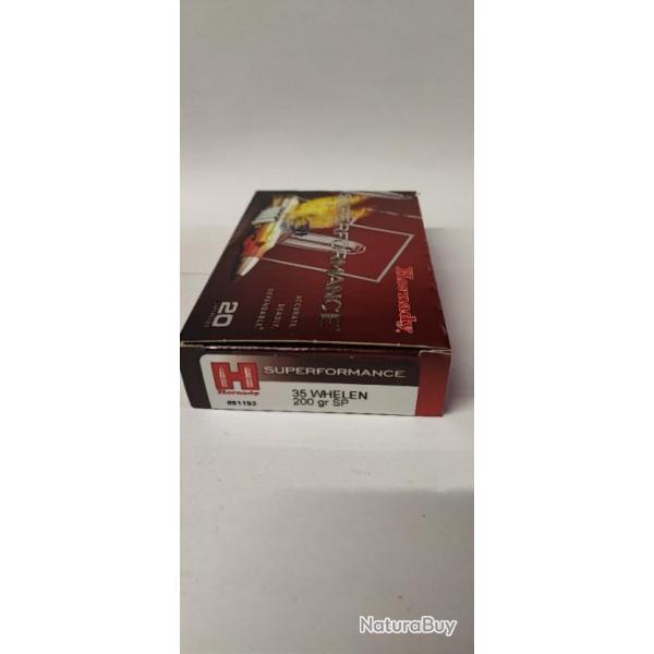 20 MUNITIONS HORNADY SP 35 WHELEN 200GR