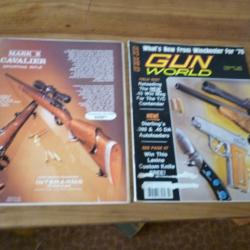 lot de 36 revues Gun world(1979-80-81)