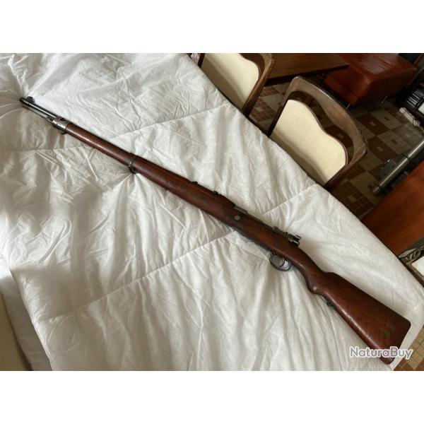 Mauser modle 1908 cal 7 X 64 fabriqu  Berlin pour le march Brsilien