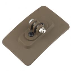 Montage GoPro pour Casque attache Scratch (Wo Sport) Désert