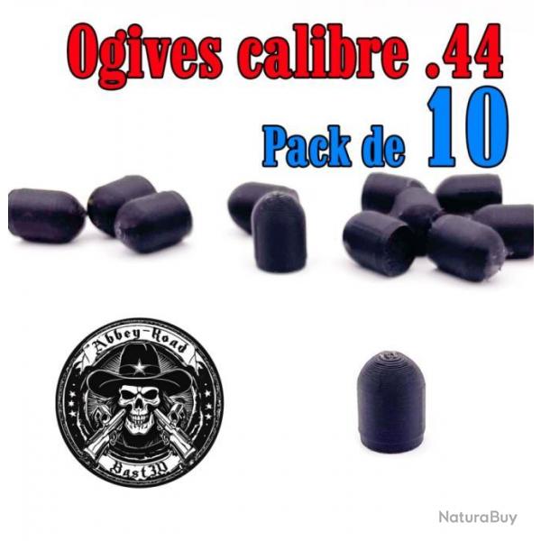 Balle tir rduit .44 ogive plastique - Pack de 10 - Bast3D