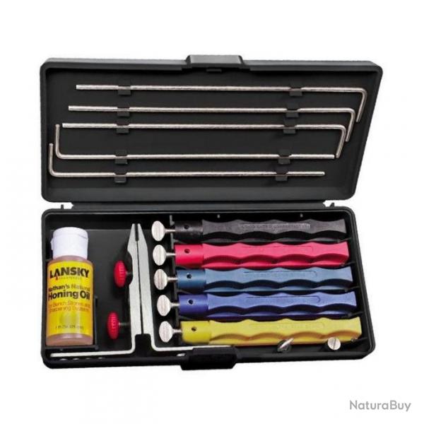 Kit d'aiguisage Lansky "Deluxe" 5 pierres [Lansky Sharpeners]