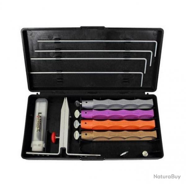 Kit d'aiguisage "Deluxe Diamond" 4 pierres [Lansky Sharpeners]