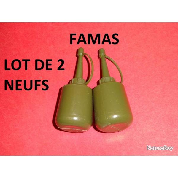 LOT de2 huiliers vides NEUFS de FAMAS -  VENDU PAR JEPERCUTE (TS36)