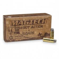 50 munitions MAGTECH COWBOY ACTION CAL.44-40 WIN 225 grains LFN