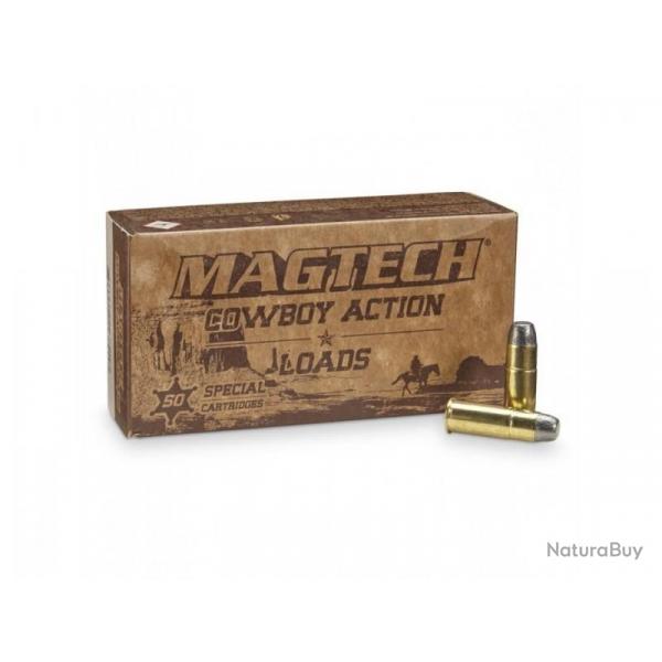 50 munitions MAGTECH COWBOY ACTION CAL.44-40 WIN 225 grains LFN