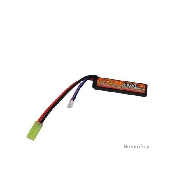 Batterie LiPo 7,4v Stick 560 mAh PDW (VB Power)