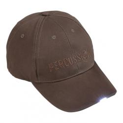 Casquette Led Percussion Marron