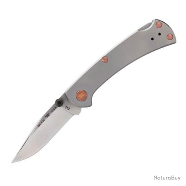 BU0112GYSLE Couteau pliant Buck Slim Pro TRX Titanium dition limite 2024