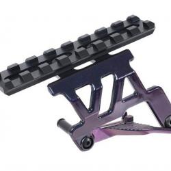 Rail de visée aluminium NEO ZANSHIN Murasaki Purple Hi-capa Nine Ball