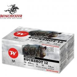 CHEVROTINES WINCHESTER DOUBLE X BUCKSHOT 12/70 30.5 12gr X10