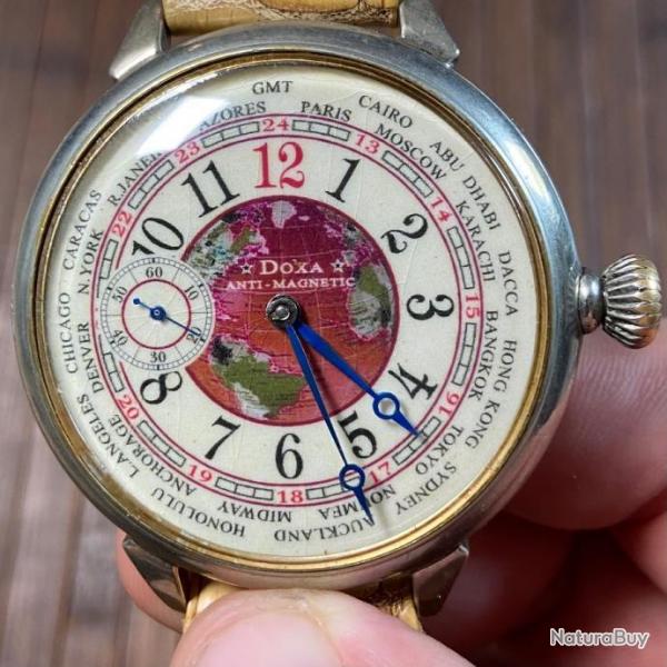 INTROUVABLE MONTRE DOXA ANTIQUE VINTAGE ANTIMAGNETIC