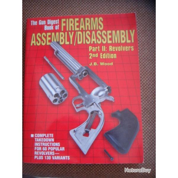 LIVRE EN ANGLAIS FIREARMS ASSEMBLY DISASSEMBLY