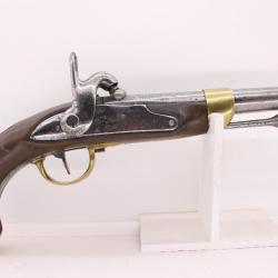 Pistolet 1822T bis mono-matricule de la Manuf Royale de Tulle daté 1832 Epoque 2nd Empire - Napoléon