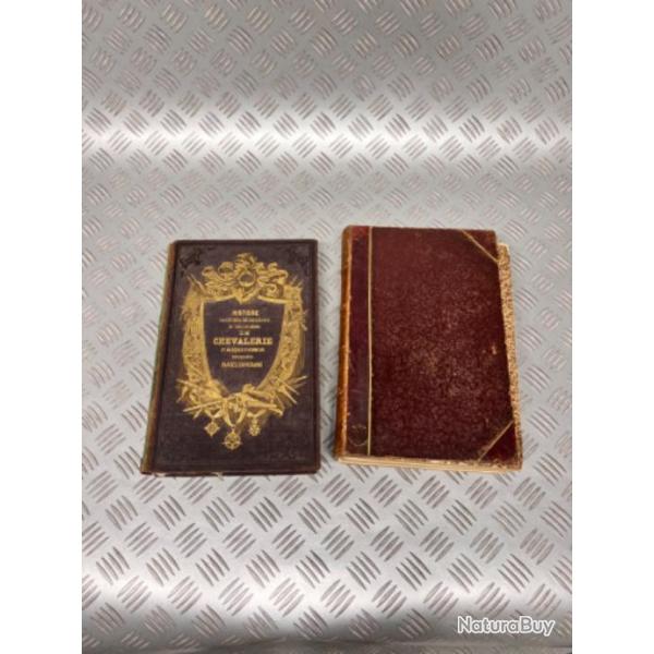 Lot de 2 livres de chevalerie