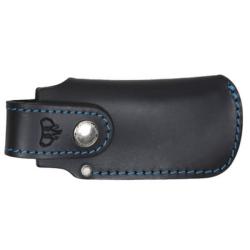 ET604NA Etui Cudeman Marinera en cuir noir pour couteau de poche