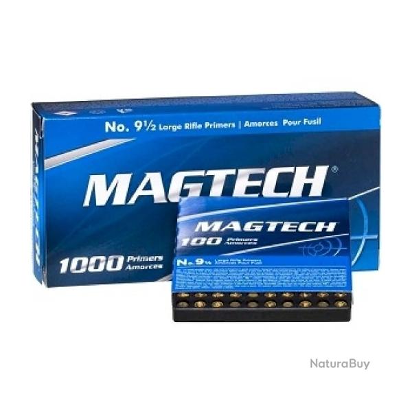 Amorces MAGTECH large rifle 9 1/2 PR-LR+ par 100