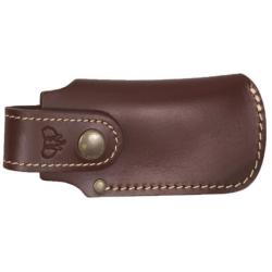 ET604C Etui Cudeman Marinera en cuir marron pour couteau de poche