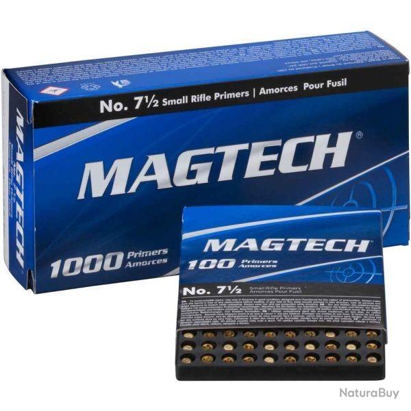 Amorces Small Rifle de Magtech livres par 1000 