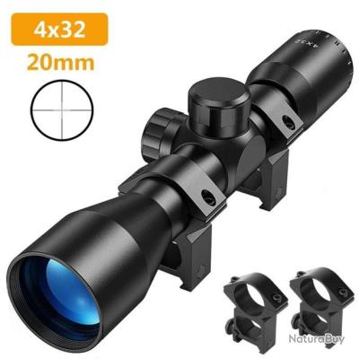 Anneaux de lunette de visée tactique 1 pouce 25.4mm 30mm