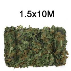 Filet de Camouflage 1.5 x 10 METRES -