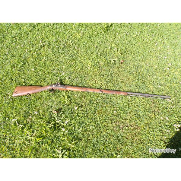 Fusil de chasse  percussion XIXme sicle