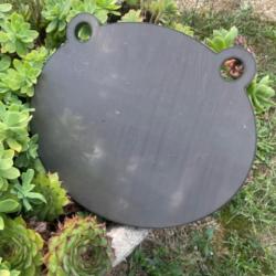 Gong de tir acier 250 x 300 mm