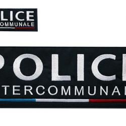 Panneau Police Intercommunale brodés