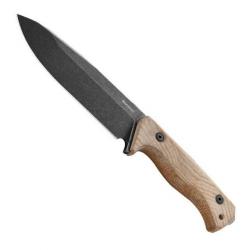 Poignard LionStell "T6" CPM-3V blackwash, Manche micarta [Lionsteel]