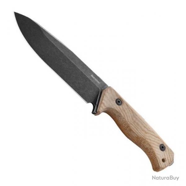 Poignard LionStell "T6" CPM-3V blackwash, Manche micarta [Lionsteel]