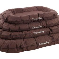 COUSSIN DREAMBAY OVALE BRUN 100X75X15CM