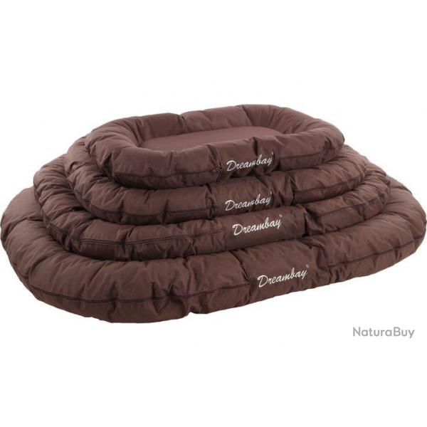 COUSSIN DREAMBAY OVALE BRUN 80X60X14CM