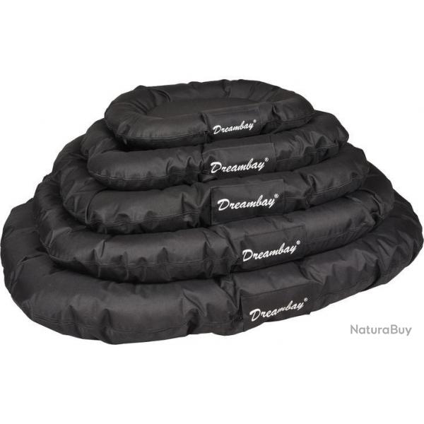 COUSSIN DREAMBAY OVALE NOIR 100X75X15CM