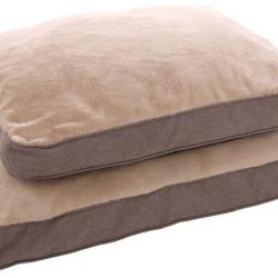 COUSSIN ESMO RECTANGLE BEIGE 100X70X12CM