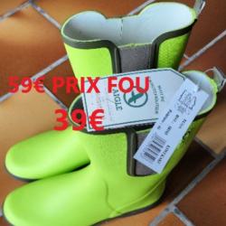 BOTTES AIGLE FEMME EGOA KIWI/KAKI  P 36