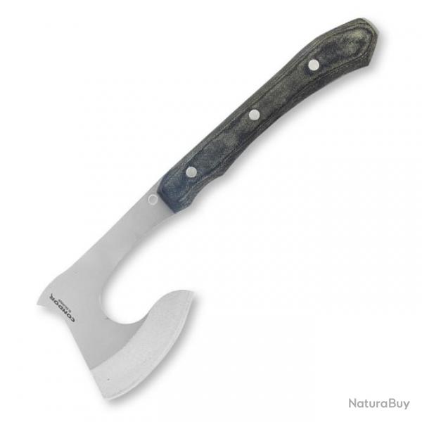 Hache Tomahawk Condor K-Night Hatchet Lame Acier Carbone 1075 Etui Kydex El Salvador CTK183853HC