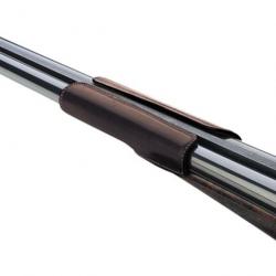 BF24 - Garde-Main / Barrel guard en cuir marron pour calibre .20 - Marque GALCO