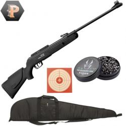 Pack Carabine GAMO 19,9J BIG CAT 1000-E IGT cal. 4,5 mm + Cibles + 500 Plomb + fourreau