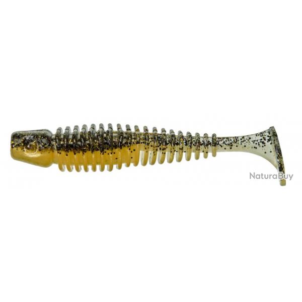 Leurre Souple Gunki Tipsy SXL 76 ITB 7,6cm 3,8g Ghost Zander