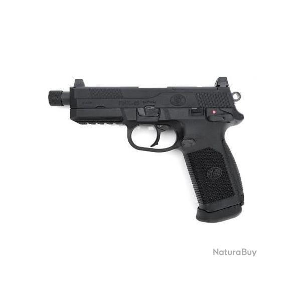 Pistolet FNX45 Tactical FN Herstal - gaz Blowback- Noir - VFC