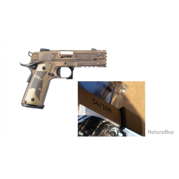Pistolet GBB Custom STR45 Spartan Edition limite by AAC -Golden Eagle