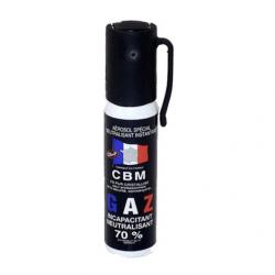Aérosol bombe de défense lacrymogène Gaz 25 ml CS