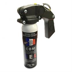 Aérosol de défense CBM Gel 100ml CS - Poignée police