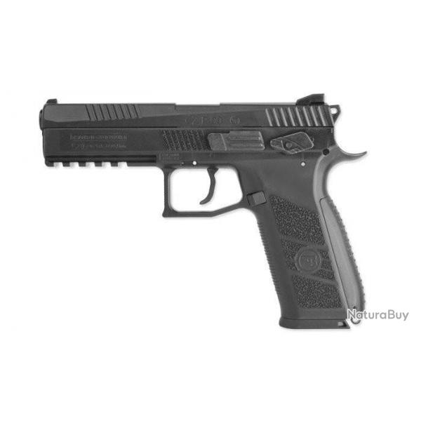 Pistolet 4.5mm plombs ou Billes acier CZ P09 Noir Blowback - CO2 3.7J