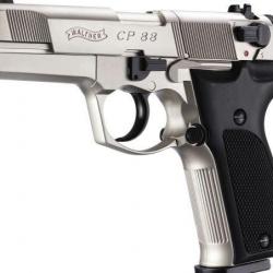 Pistolet 4.5mm Walther CP88 Nikel CO2
