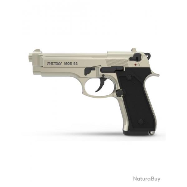 Pistolet Dfense d'Alarme RETAY Mod92 9mm PAK SATIN