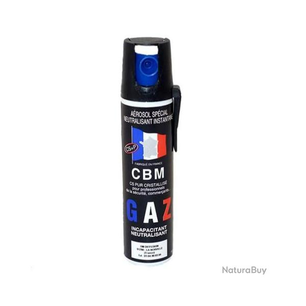 Arosol bombe de dfense lacrymogne Gaz 75 ml