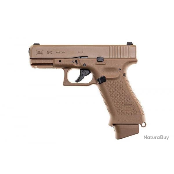 Pistolet Glock 19X CO2 GBB Tan - Umarex 26435