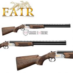 Fusil FAIR Classic Acier Extracteur - Bascule Silver Chokes Fixes Cal 12/76 71cm Double Détente