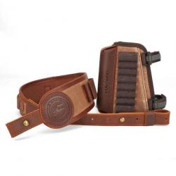 Tourbon Sangle Pour Fusil En Cuir avec Repose-Joue -